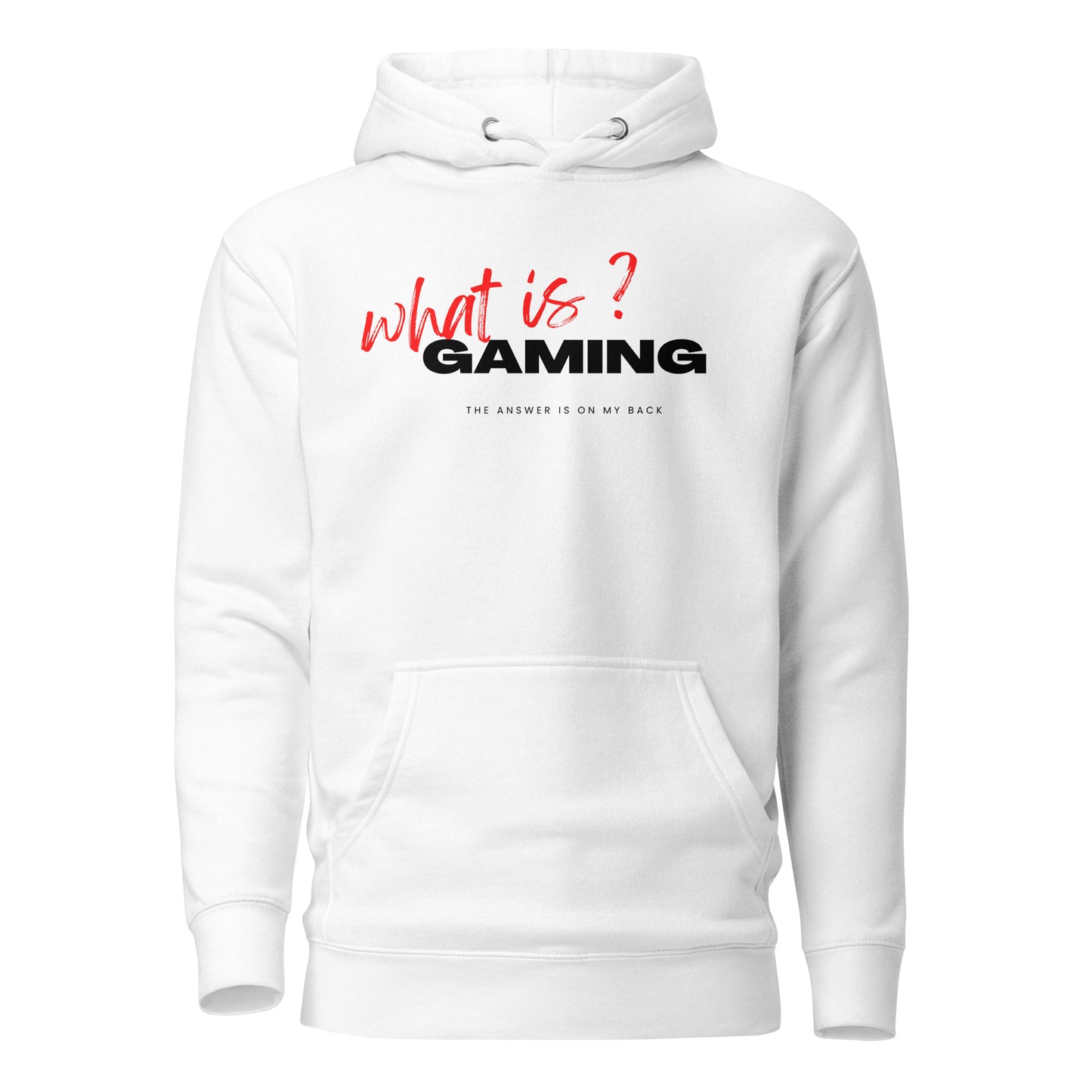 What is Gaming ? - Sweat à capuche